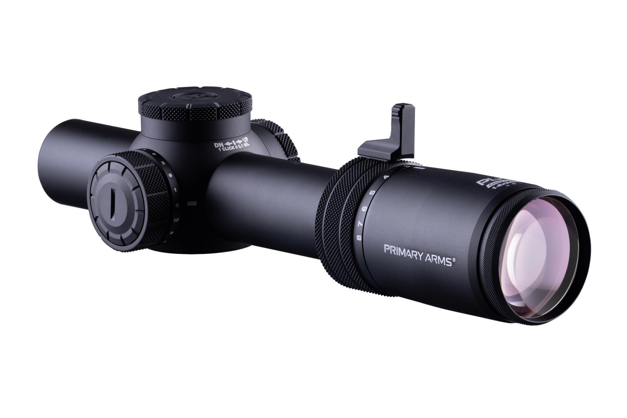 Primary Arms Primary Arms Compact PLxC 1-8X24 SFP Rifle Scope - Illuminated ACSS Nova Fiber Wire Reticle - view 2
